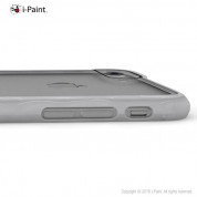 iPaint Matte Frame Case - дизайнерски поликарбонатов кейс с TPU рамка за iPhone SE (2022), iPhone SE (2020), iPhone 8, iPhone 7 (прозрачен) 3