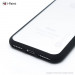 iPaint Matte Frame Case - дизайнерски поликарбонатов кейс с TPU рамка за iPhone SE (2022), iPhone SE (2020), iPhone 8, iPhone 7 (черен-прозрачен) 5