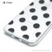 iPaint Glamour Pois Case - дизайнерски TPU кейс за iPhone SE (2022), iPhone SE (2020), iPhone 8, iPhone 7 (прозрачен) 3
