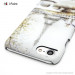 iPaint Paris HC Case - дизайнерски поликарбонатов кейс за iPhone SE (2022), iPhone SE (2020), iPhone 8, iPhone 7 (бял) 3
