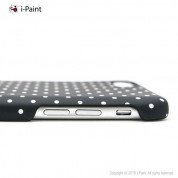 iPaint Pois HC Case - дизайнерски поликарбонатов кейс за iPhone SE (2022), iPhone SE (2020), iPhone 8, iPhone 7 (черен) 3
