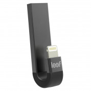 Leef iBRIDGE 3 Mobile Memory 128GB - външна памет за iPhone, iPad, iPod с Lightning (128GB) (черен) 