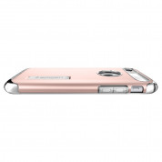 Spigen Slim Armor Case - хибриден кейс с поставка и най-висока степен на защита за iPhone 8, iPhone 7 (розово злато) 11