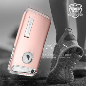 Spigen Slim Armor Case - хибриден кейс с поставка и най-висока степен на защита за iPhone 8, iPhone 7 (розово злато) 8