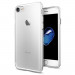 Spigen Liquid Crystal Case - тънък силиконов (TPU) калъф за iPhone SE (2022), iPhone SE (2020), iPhone 8, iPhone 7 (прозрачен) 1
