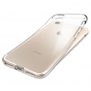 Spigen Liquid Crystal Case - тънък силиконов (TPU) калъф за iPhone SE (2022), iPhone SE (2020), iPhone 8, iPhone 7 (прозрачен) 9