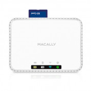 Macally WiFiSD2 Wi-Fi media hub and battery - Wi-Fi устройство за съхранение на данни с вградена външна батерия (бял) 1