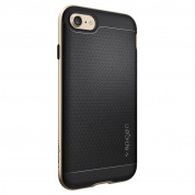 Spigen Neo Hybrid Case - хибриден кейс с висока степен на защита за iPhone 8, iPhone 7 (черен-златист) 10