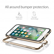 Spigen Neo Hybrid Case - хибриден кейс с висока степен на защита за iPhone 8, iPhone 7 (черен-златист) 4