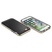 Spigen Neo Hybrid Case - хибриден кейс с висока степен на защита за iPhone 8, iPhone 7 (черен-златист) 14