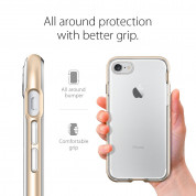 Spigen Neo Hybrid Case Crystal for iPhone 8, iPhone 7 (clear-gold) 4