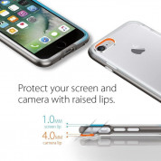 Spigen Neo Hybrid Case Crystal - хибриден кейс с висока степен на защита за iPhone SE (2022), iPhone SE (2020), iPhone 8, iPhone 7 (прозрачен-сив) 6