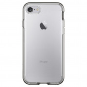 Spigen Neo Hybrid Case Crystal for iPhone SE (2022), iPhone SE (2020), iPhone 8, iPhone 7 (clear-gunmetal) 9