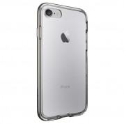 Spigen Neo Hybrid Case Crystal - хибриден кейс с висока степен на защита за iPhone SE (2022), iPhone SE (2020), iPhone 8, iPhone 7 (прозрачен-сив) 16