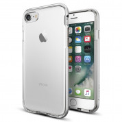 Spigen Neo Hybrid Case Crystal for iPhone SE (2022), iPhone SE (2020), iPhone 8, iPhone 7 (clear-silver)