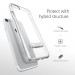 Spigen Ultra Hybrid Case S - хибриден кейс с висока степен на защита и поставка за iPhone 8, iPhone 7 (прозрачен) 3