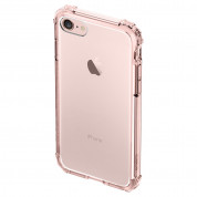 Spigen Crystal Shell Case - хибриден кейс с висока степен на защита за iPhone 8, iPhone 7 (прозрачен-розово злато) 14