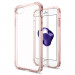Spigen Crystal Shell Case - хибриден кейс с висока степен на защита за iPhone 8, iPhone 7 (прозрачен-розово злато) 2
