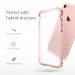 Spigen Crystal Shell Case - хибриден кейс с висока степен на защита за iPhone 8, iPhone 7 (прозрачен-розово злато) 4