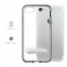 Spigen Crystal Hybrid Case - хибриден кейс с висока степен на защита и поставка за iPhone SE (2022), iPhone SE (2020), iPhone 8, iPhone 7 (прозрачен-сив) 4