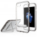 Spigen Crystal Hybrid Case - хибриден кейс с висока степен на защита и поставка за iPhone SE (2022), iPhone SE (2020), iPhone 8, iPhone 7 (прозрачен-сив) 16