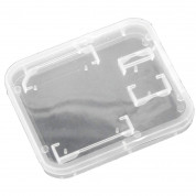 Storage Box clear for SD & microSD Memory Cards 