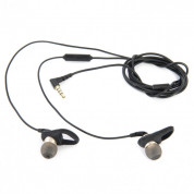 Tucano Sport Earphones - спортни слушалки с микрофон за мобилни устройства (черен)