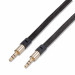 4smarts Basic SoundCord Audio Cable - качествен 3.5мм. към 3.5мм. аудио кабел 100 см. (два мъжки жака) (черен) 1