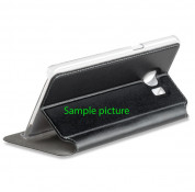 4smarts Supremo Book Flip Case - кожен калъф с поставка и отделение за кр. карта за Sony Xperia X Compact (черен) 3