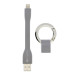4smarts KeyRing Lightning Cable - кабел тип ключодържател за всички устройства с Lightning конектор (10 см)  3
