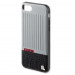 4smarts Salzburg Clip Case - качествен хибриден кейс за iPhone 8, iPhone 7 (черен-сребрист) 2