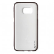 4smarts Stick-It Clip Case - иновативен залепващ се за гладки повърхности кейс за Samsung Galaxy S7 (сив-прозрачен)