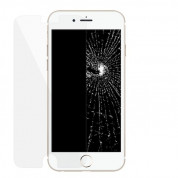Macally Tempered Glass Protector - калено стъклено защитно покритие за дисплея на iPhone 8, iPhone 7 (прозрачен) 6