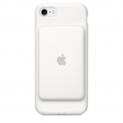 Apple Smart Battery Case - оригинален кейс с вградена батерия за iPhone 8, iPhone 7 (бял)