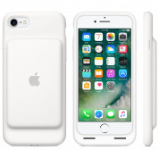 Apple Smart Battery Case - оригинален кейс с вградена батерия за iPhone 8, iPhone 7 (бял) 6
