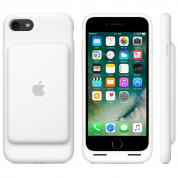 Apple Smart Battery Case - оригинален кейс с вградена батерия за iPhone 8, iPhone 7 (бял) 2
