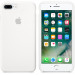 Apple Silicone Case - оригинален силиконов кейс за iPhone 8 Plus, iPhone 7 Plus (бял) 6
