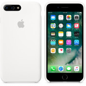 Apple Silicone Case - оригинален силиконов кейс за iPhone 8 Plus, iPhone 7 Plus (бял) 3