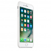 Apple Silicone Case - оригинален силиконов кейс за iPhone 8 Plus, iPhone 7 Plus (бял) 6
