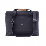 PKG Wingman Briefcase 15 - водоустойчива чанта с дръжки и презрамка за MacBook Pro 15 и лаптопи до 15.4 инча (черна) 4