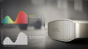Samsung Bluetooth Speaker Level Box Pro - дизайнерски безжичен спийкър за устройства с Bluetooth  (златист) 4