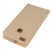 Leather Pocket Flip Case - вертикален кожен калъф с джоб за Huawei P9 Lite (златист) 3