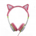 iFrogz Little Rockers Costume Kids On-Ear Headphones - слушалки подходящи за деца за мобилни устройства (розов-зелен) 3
