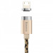 Baseus Magnetic Cable - кабел с магнитен конектор за Apple продукти с Lightning (златист) 1