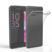 Ultra-Slim Case - тънък силиконов (TPU) калъф (0.3 mm) за Sony Xperia X (прозрачен)