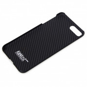 Torrii KeVest Kevlar Hard Case - дизайнерски кевларен кейс за iPhone 8 Plus, iPhone 7 Plus (черен) 5