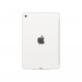 Apple Silicone Case - оригинален силиконов кейс за iPad mini 4 (бял) 1