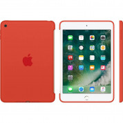 Apple Silicone Case - оригинален силиконов кейс за iPad mini 4 (оранжев) 1