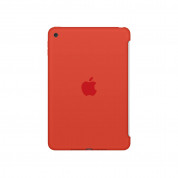 Apple Silicone Case - оригинален силиконов кейс за iPad mini 4 (оранжев)