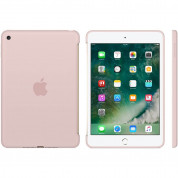 Apple Silicone Case - оригинален силиконов кейс за iPad mini 4 (розов) 1